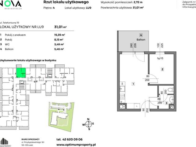 Mieszkanie 31m²