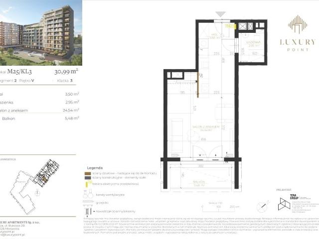 Mieszkanie 31m²