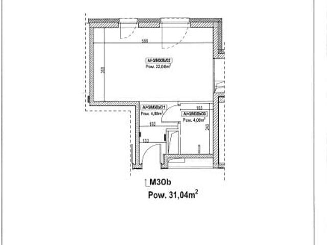 Mieszkanie 31m²