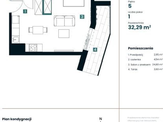Mieszkanie 32,4m²