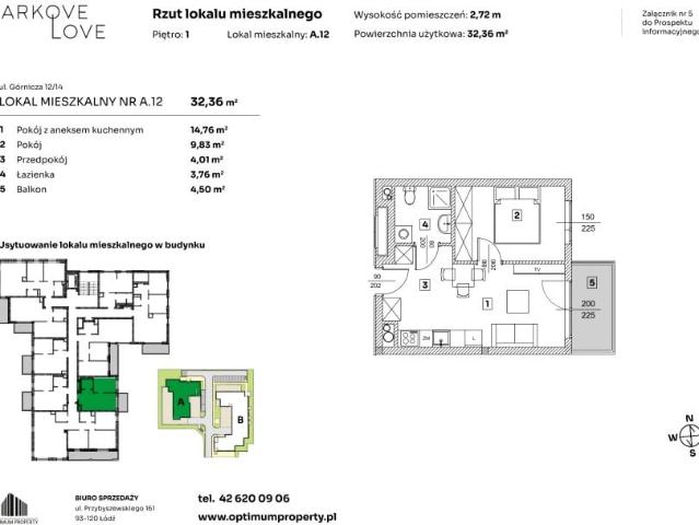 Mieszkanie 32,4m²
