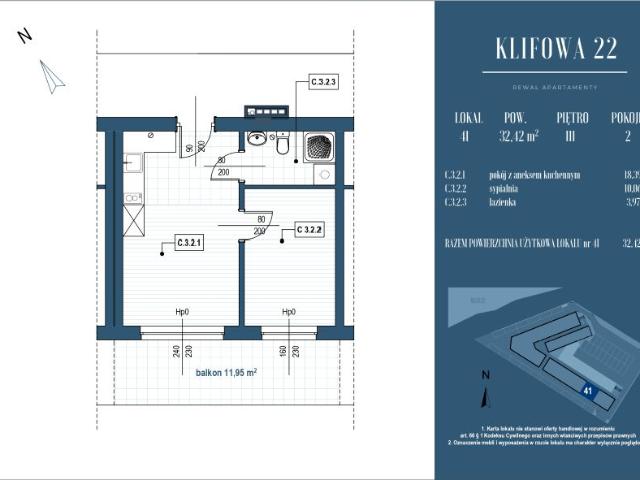 Mieszkanie 32,4m²