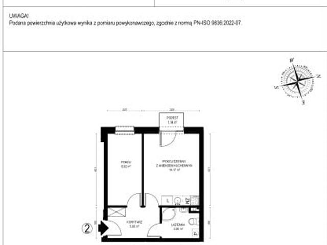 Mieszkanie 32,8m²