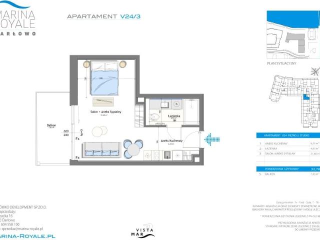 Mieszkanie 32,8m²