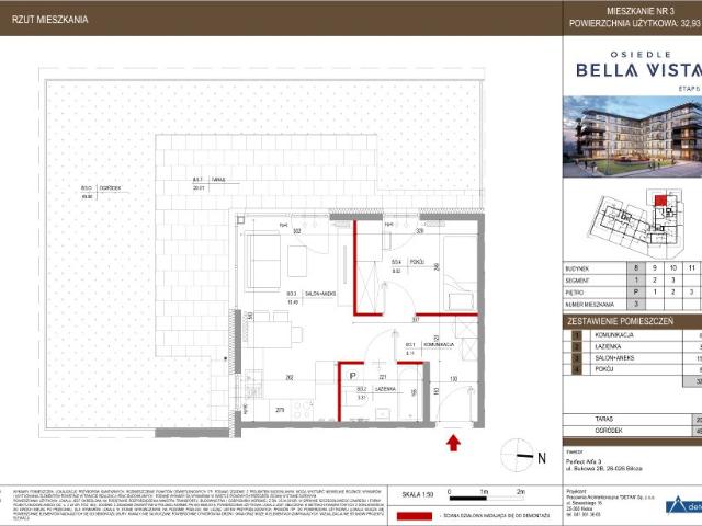 Mieszkanie 32,9m²
