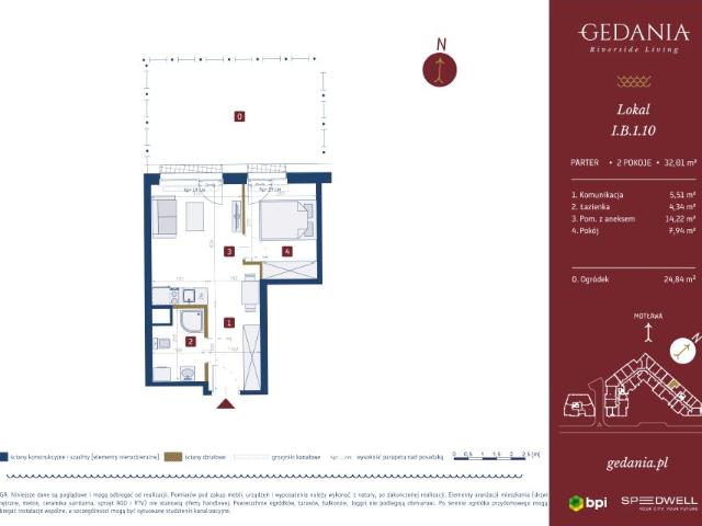 Mieszkanie 32m²