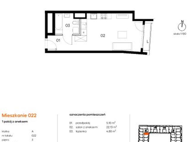 Mieszkanie 32m²