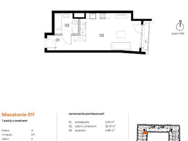 Mieszkanie 32m²