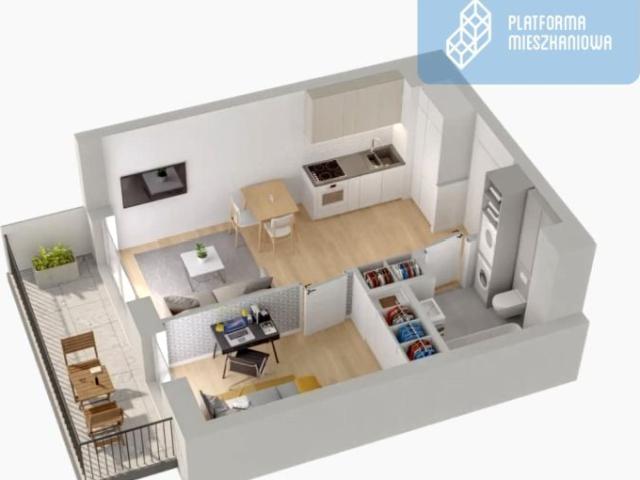 Mieszkanie 33 m², Warszawa