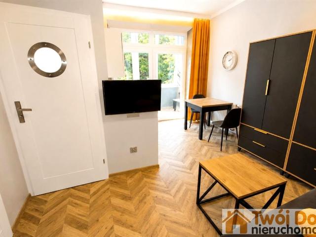 Mieszkanie 33 m² z aneksem kuchennym na wynajem ul. Suchardy, Wrocław, Plac Grunwaldzki