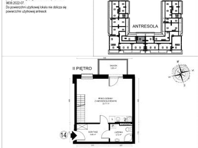 Mieszkanie 33,1m²