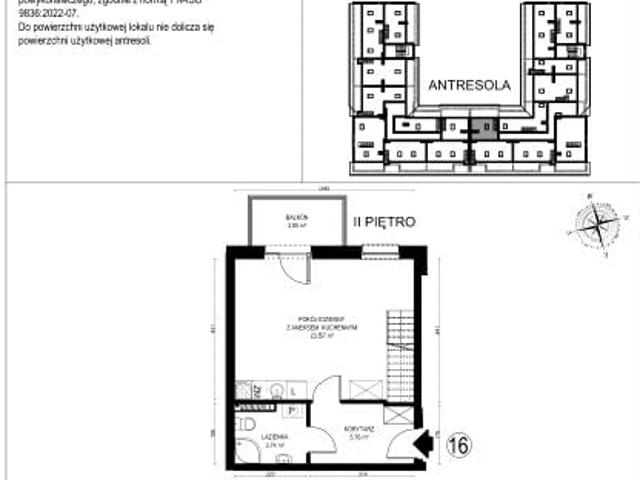 Mieszkanie 33,1m²