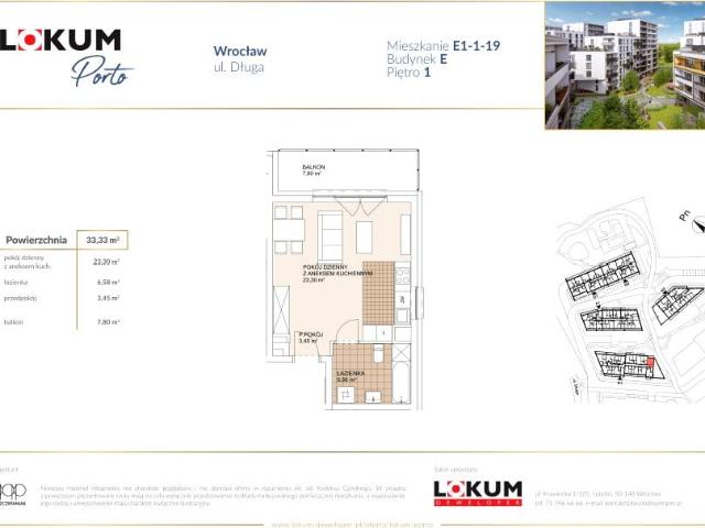 Mieszkanie 33,3m²