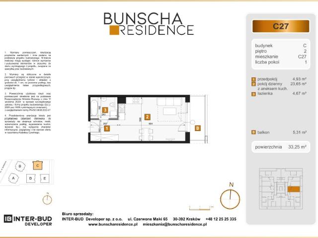 Mieszkanie 33,3m²