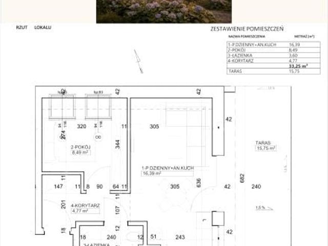 Mieszkanie 33,3m²