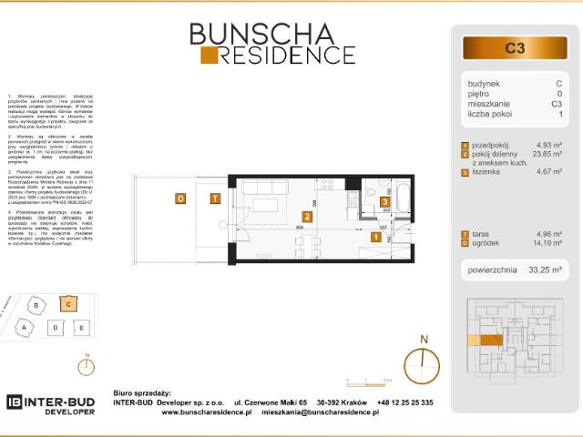 Mieszkanie 33,3m²
