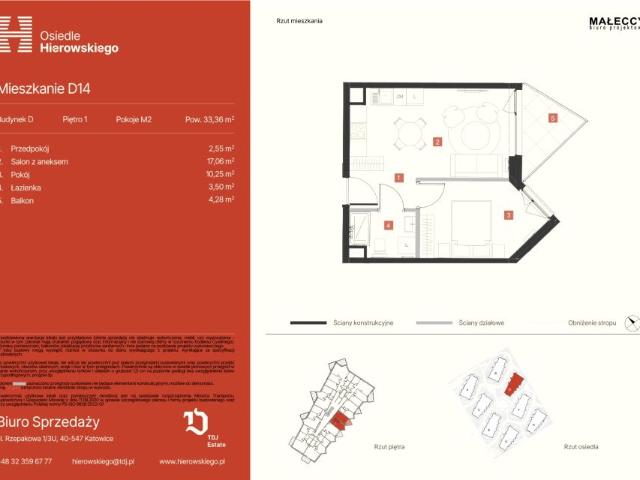 Mieszkanie 33,4m²