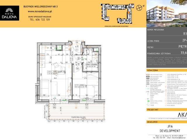Mieszkanie 33,7m²