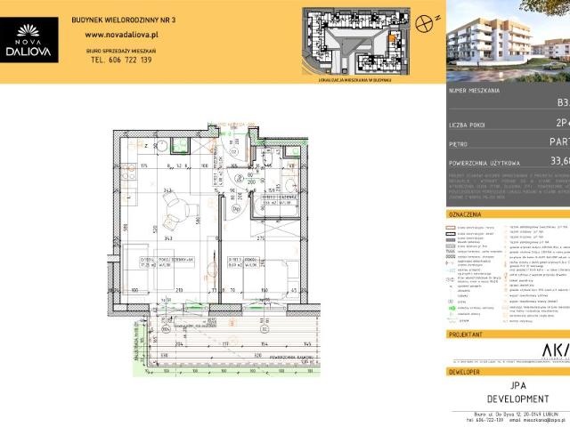 Mieszkanie 33,7m²