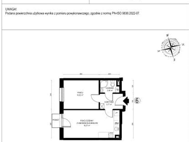 Mieszkanie 33,6m²