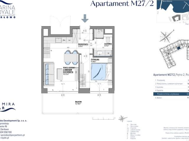 Mieszkanie 33,6m²