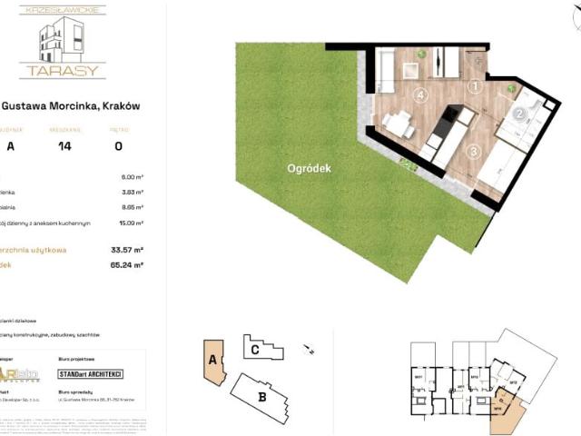 Mieszkanie 33,6m²