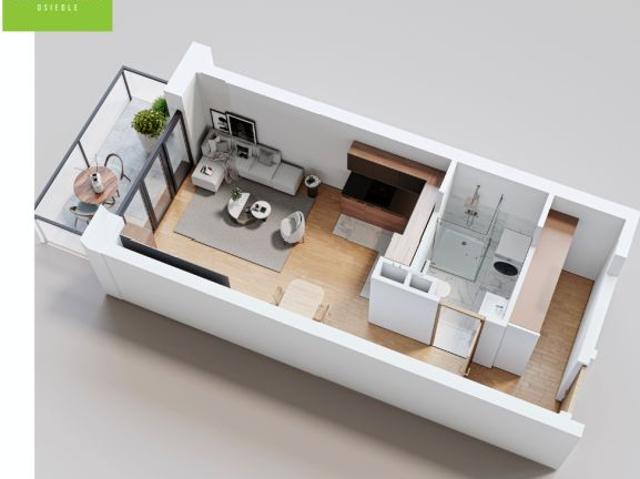 Mieszkanie 33,8m²