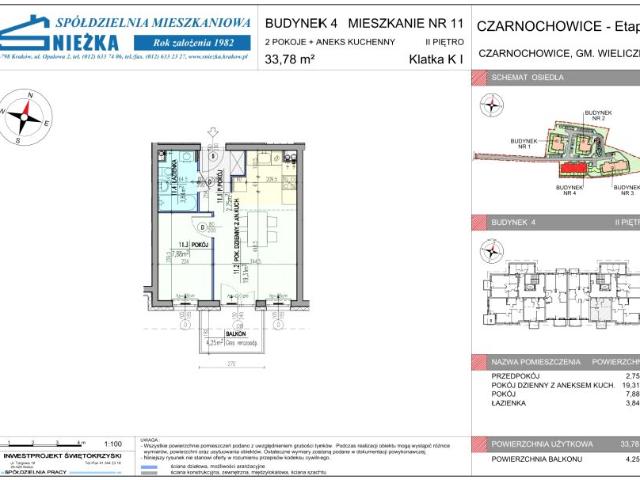 Mieszkanie 33,8m²