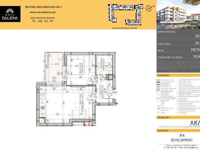 Mieszkanie 33,9m²