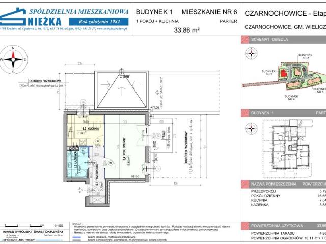 Mieszkanie 33,9m²