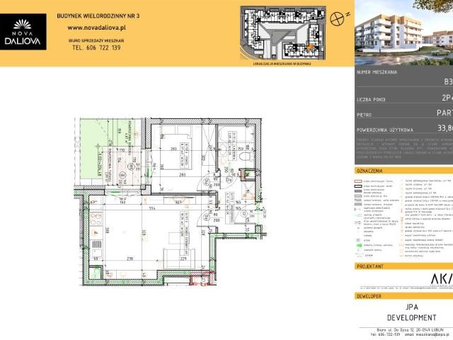 Mieszkanie 33,9m²