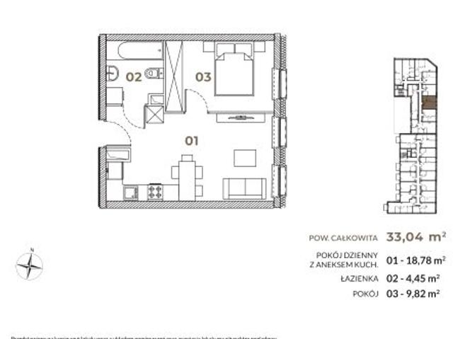 Mieszkanie 33m²