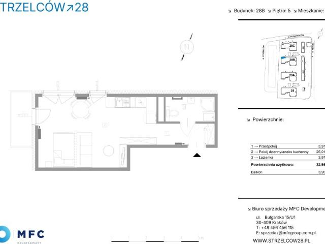 Mieszkanie 33m²