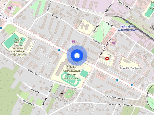 Mieszkanie 3 pok. I piętro Wynajem Jędrzejów