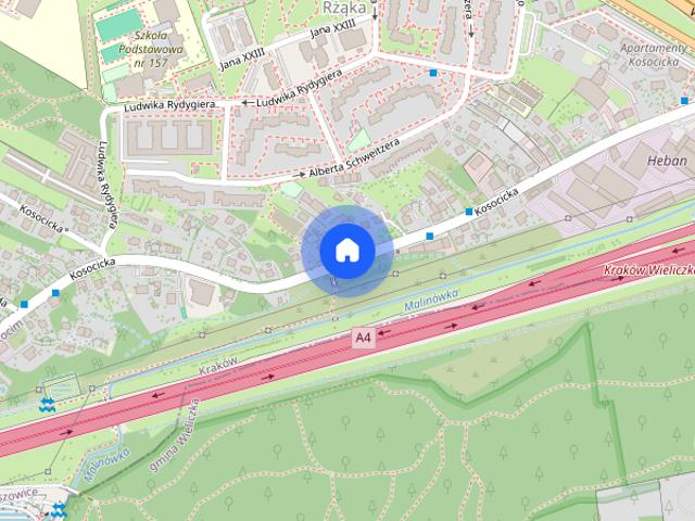 Mieszkanie 3 pokojowe Kraków ul. Kosocicka 8A