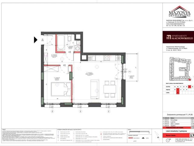 Mieszkanie 44,1m²