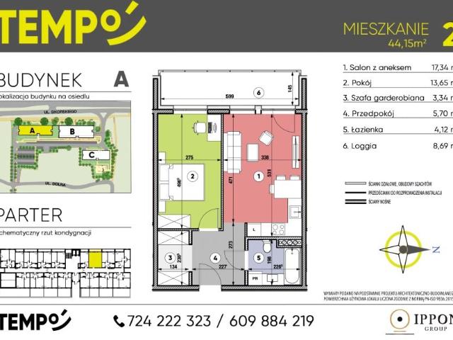 Mieszkanie 44,2m²
