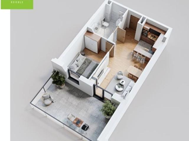 Mieszkanie 44,8m²