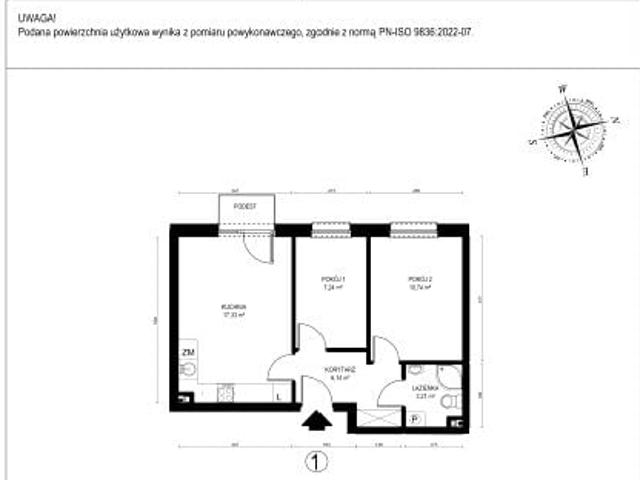 Mieszkanie 44,7m²