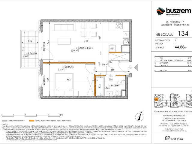 Mieszkanie 44,9m²
