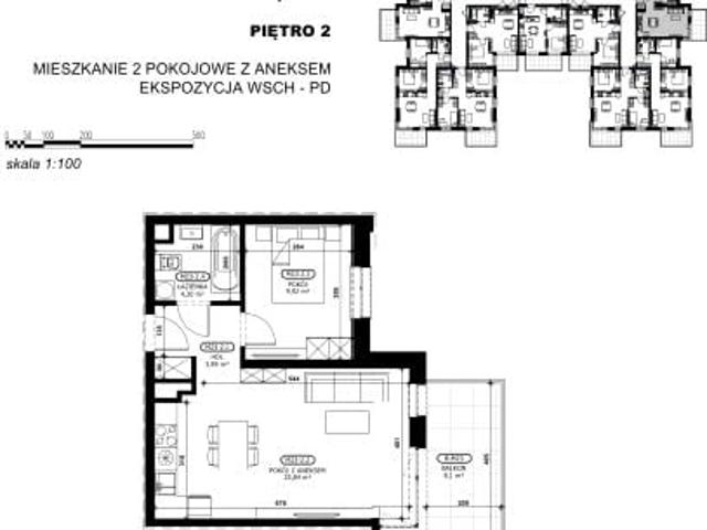Mieszkanie 44m²
