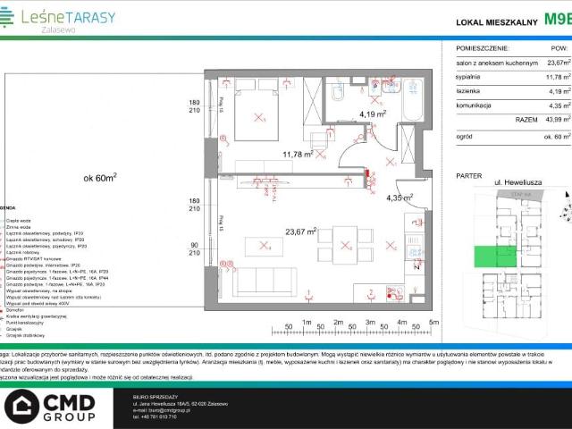 Mieszkanie 44m²