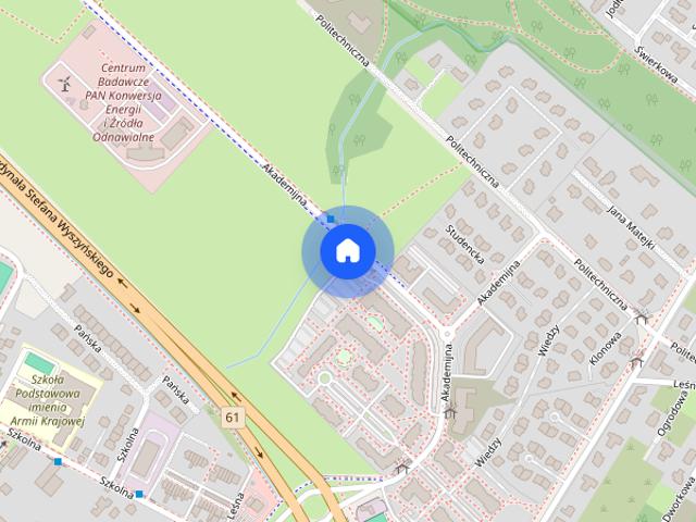 Mieszkanie 45 m2 I piętro z bez windy ul. Akademijna, garaż