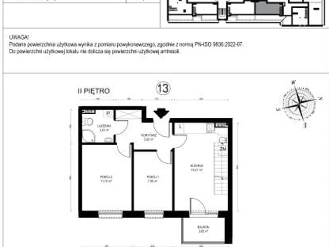 Mieszkanie 45,4m²
