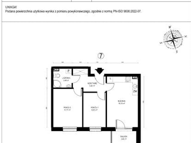 Mieszkanie 45,4m²