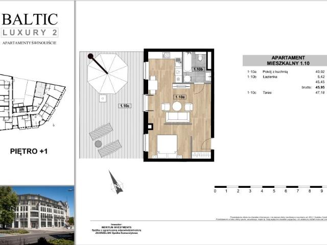 Mieszkanie 45,5m²
