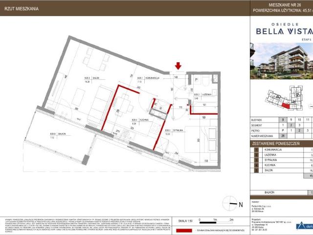 Mieszkanie 45,5m²