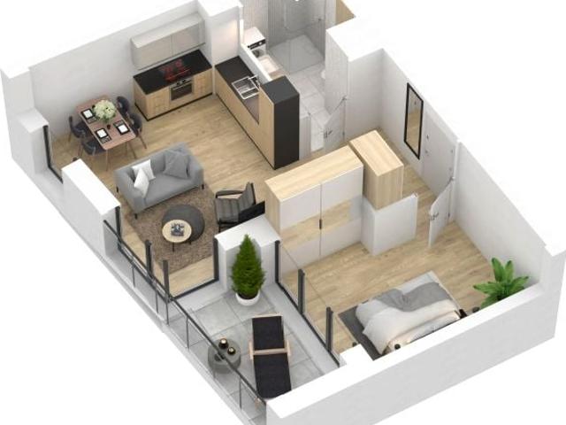 Mieszkanie 45,5m²