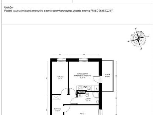 Mieszkanie 45,9m²