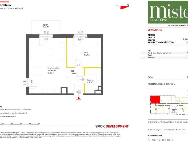Mieszkanie 45m²